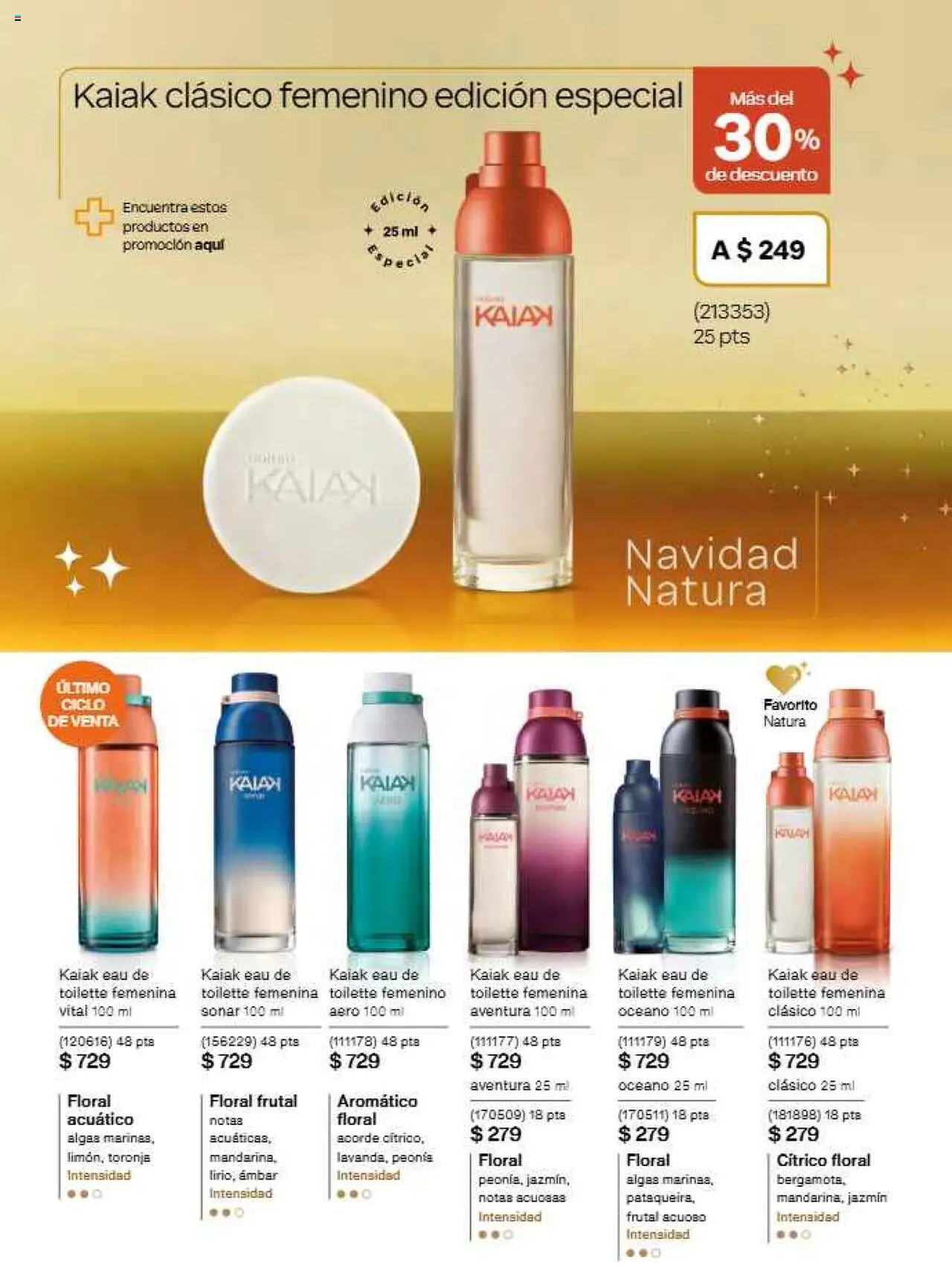 Nuevas ofertas de Natura válidas en toda la República Mexicana desde el 22.11.2025. ¡Encuentra las mejores ofertas en Natura campaña 17 2025! | Página: 65 | Productos: Toronja, Eau de toilette