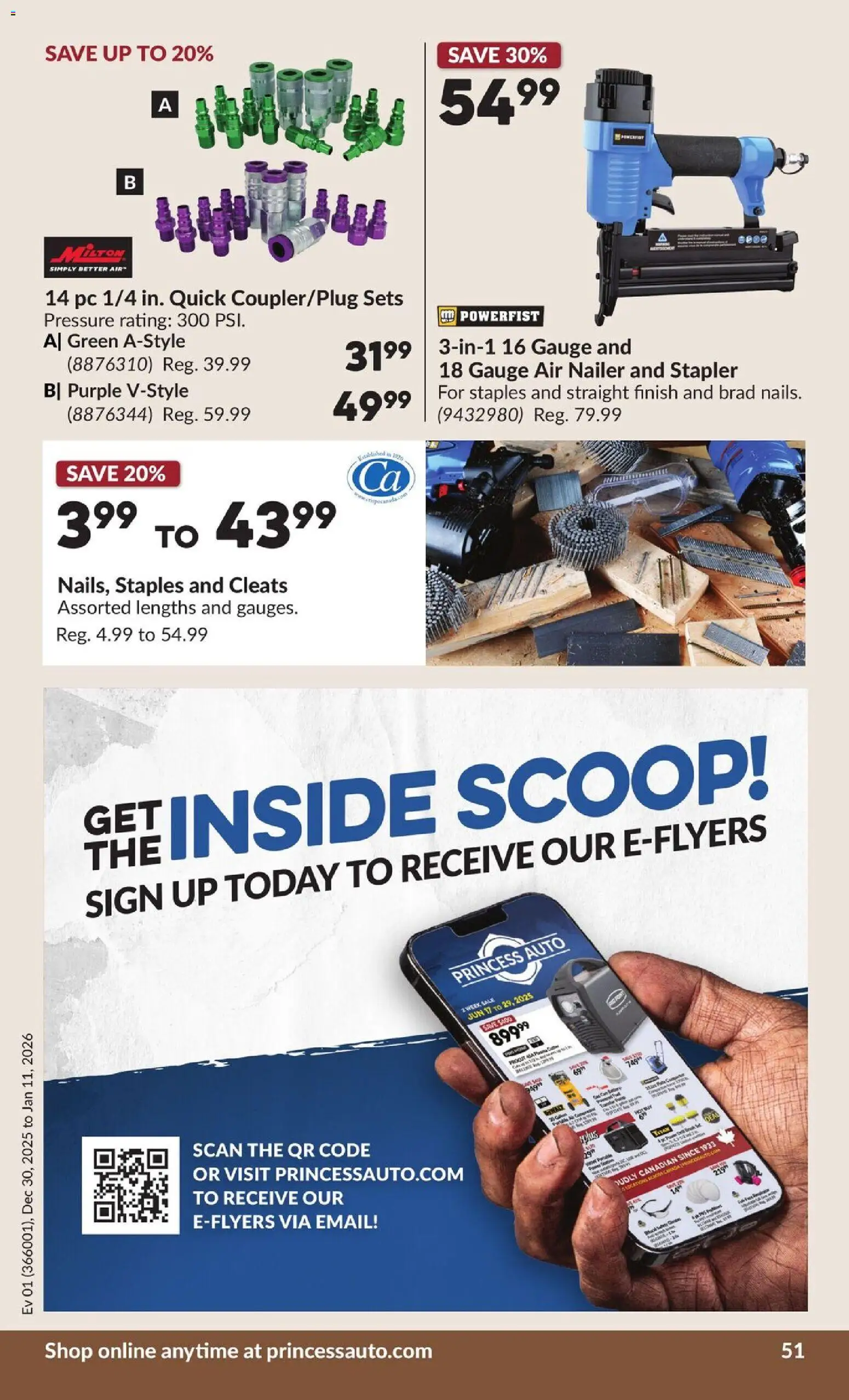 Princess Auto flyer valid from 30.12.2025 | Page: 56 | Products: PC