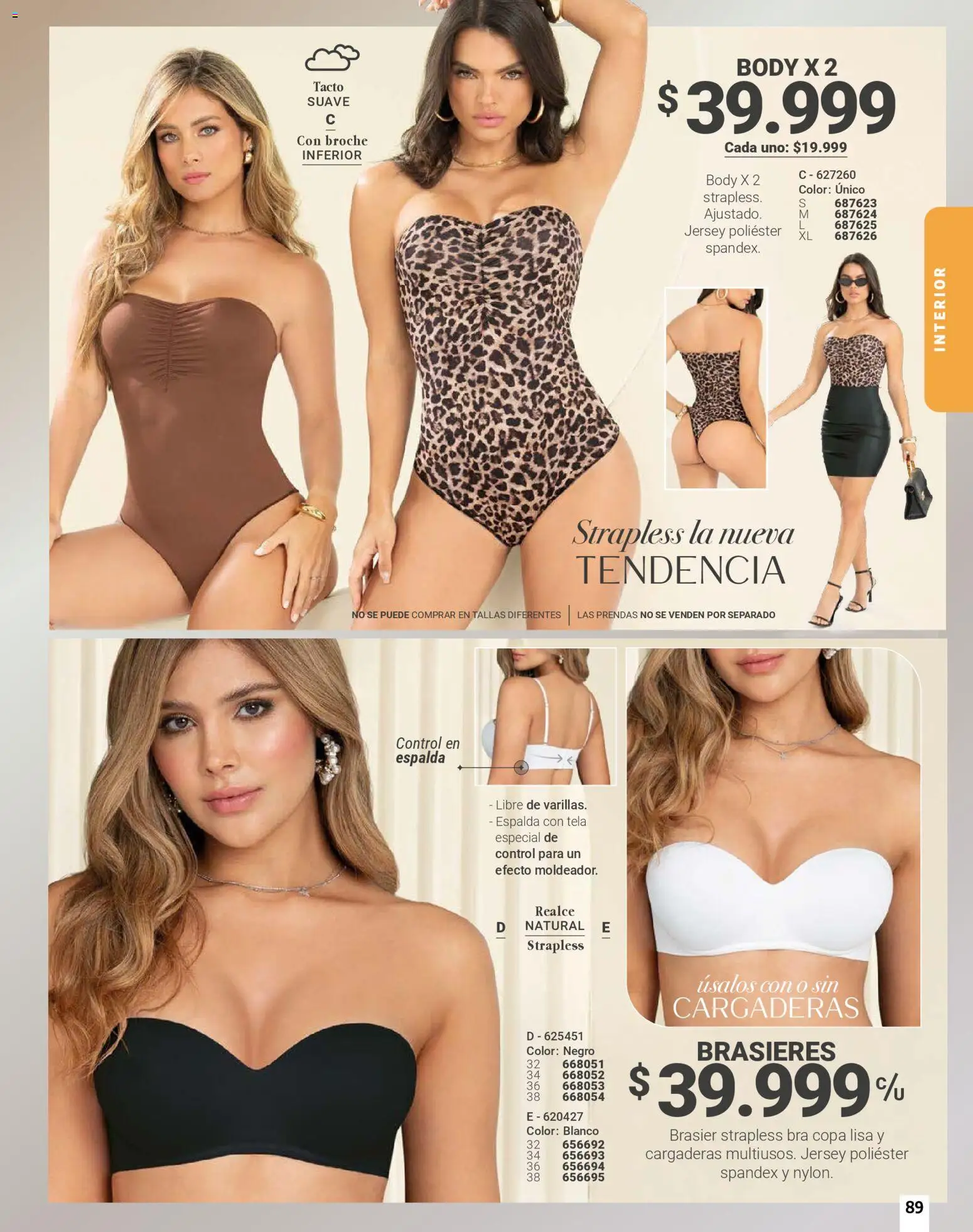 Carmel revista - valida desde el 01.01.2026 | Página: 89 | Productos: Body, Brasier