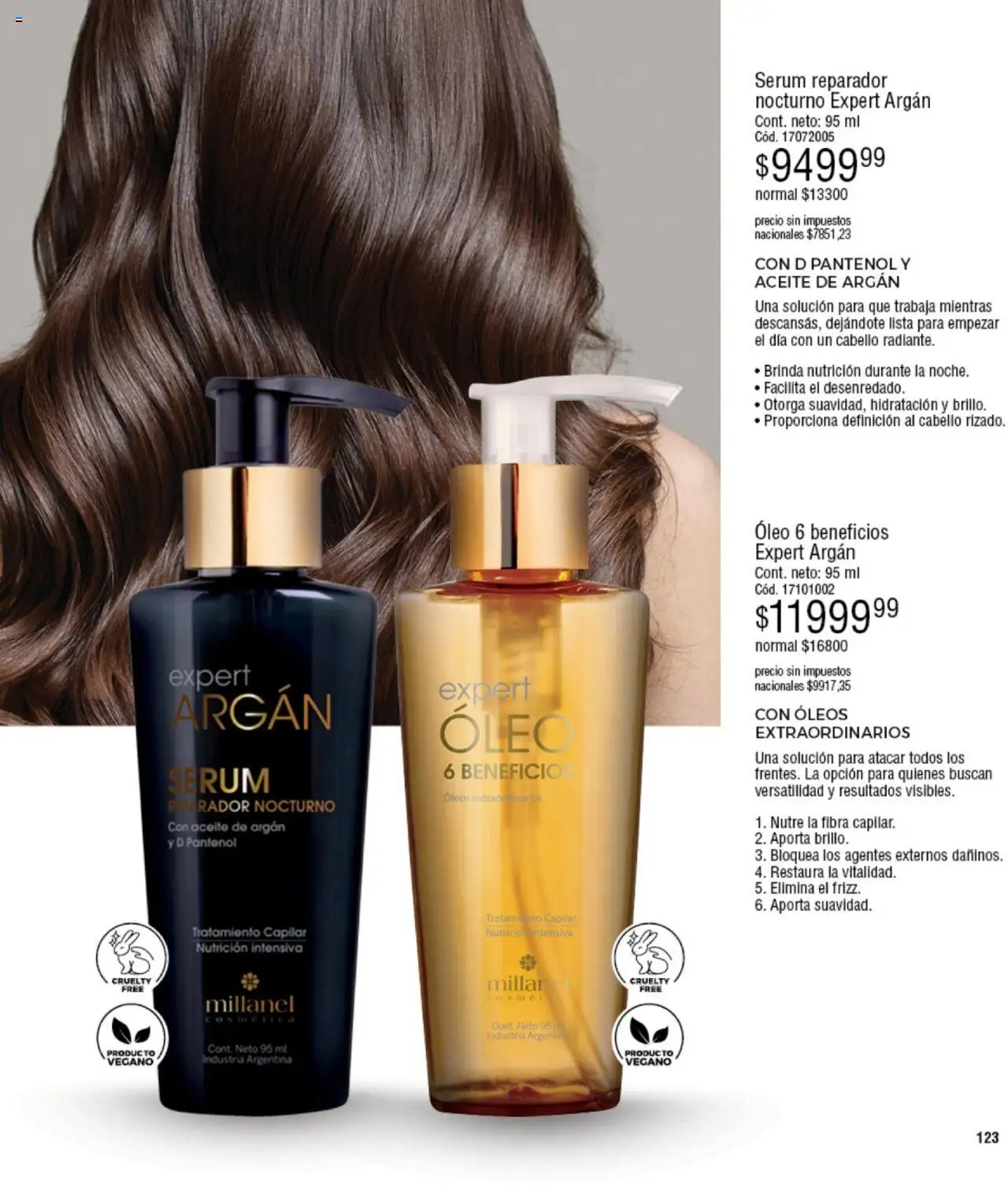 Millanel - Catálogo │ válido desde el 20.10.2025 | Página: 123 | Productos: Aceite, Serum, Radiante