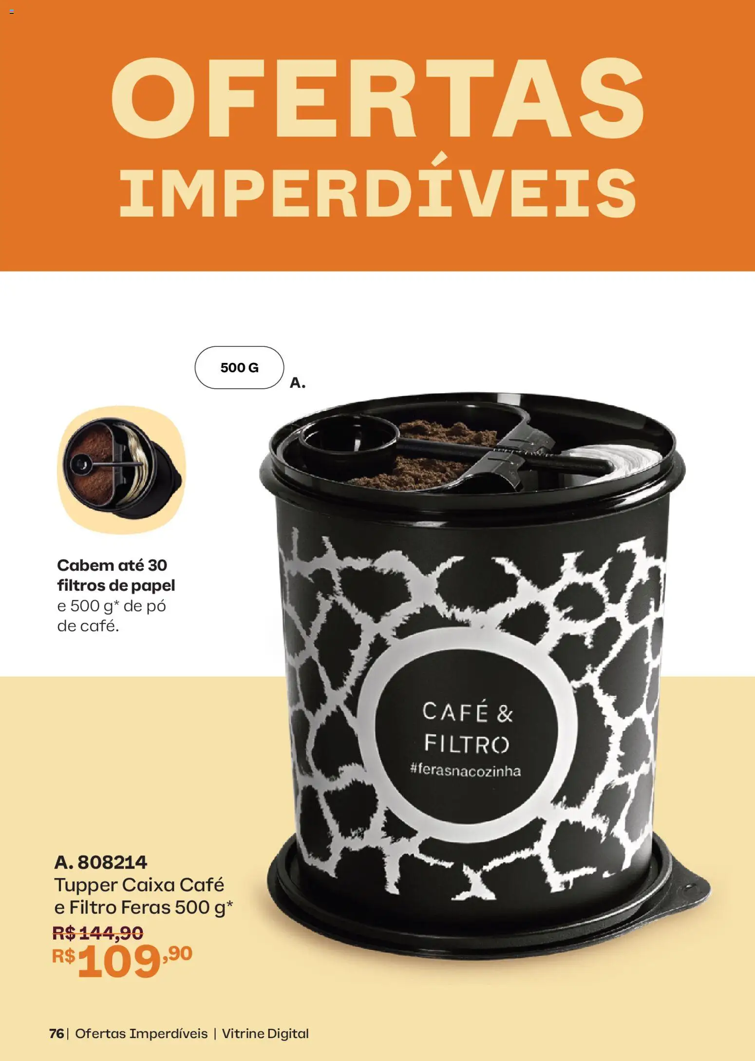 Tupperware Folheto - válido de 01.04.2026 | Página: 76 | Produtos: Pó, Caixa, Café