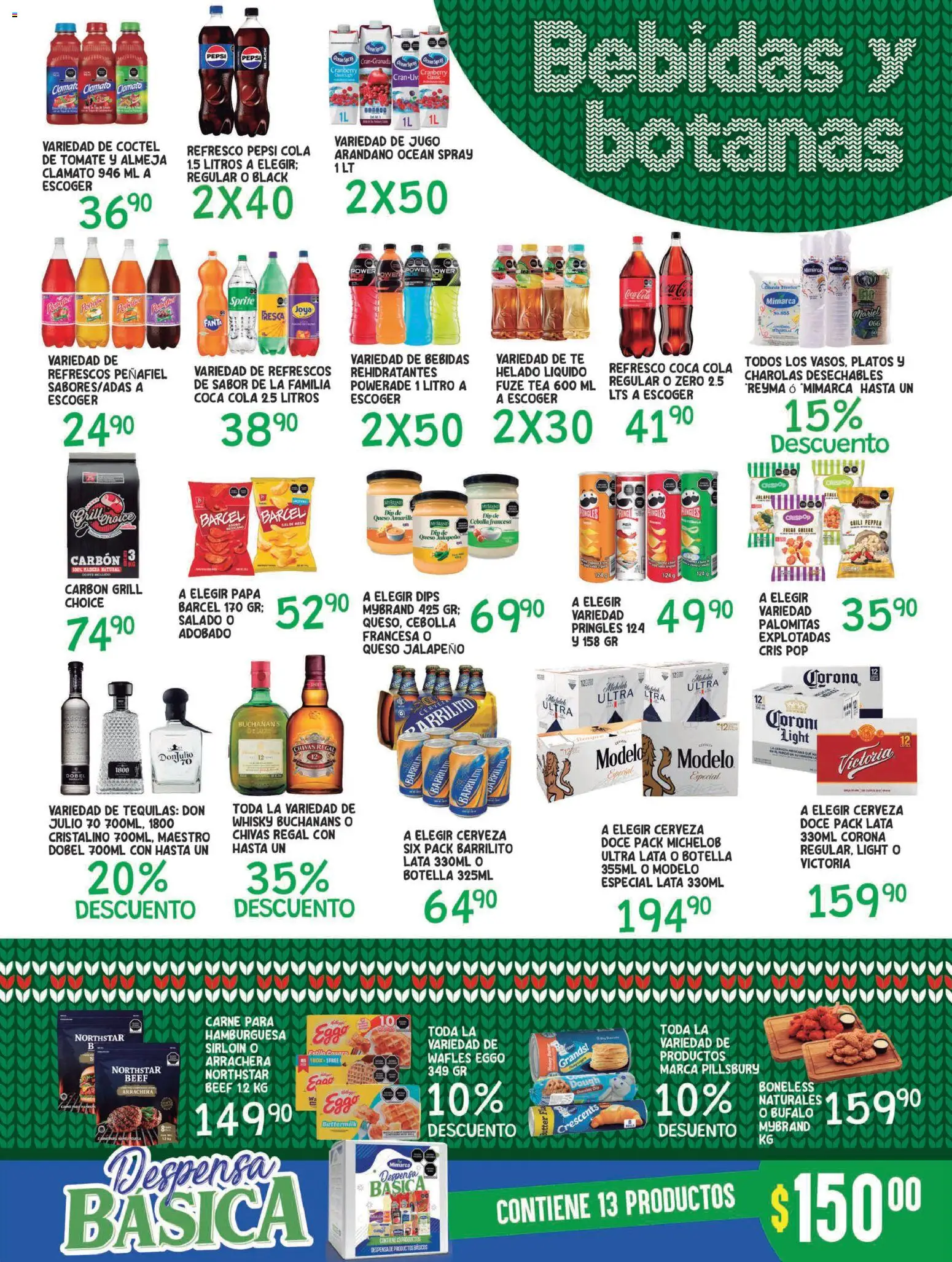 Nuevas ofertas de Alsuper válidas en toda la República Mexicana desde el 16.12.2025. ¡Encuentra las mejores ofertas en Alsuper folleto Laguna! | Página: 3 | Productos: Papa, Tomate, Despensa, Té