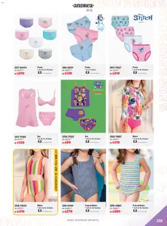 Vista previa de Andrea catálogo Outlet, nuevo folleto de la tienda, válido en México a partir del 21.12.2025 | Página: 233