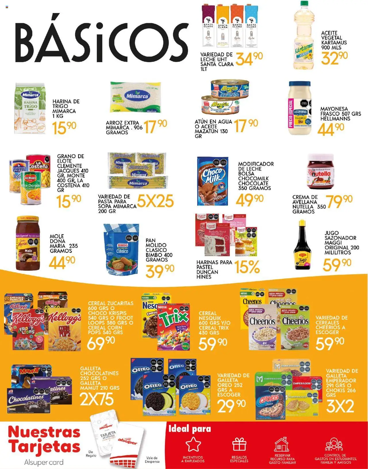 Nuevas ofertas de Alsuper válidas en toda la República Mexicana desde el 23.09.2025. ¡Encuentra las mejores ofertas en Alsuper - Folleto Laguna! | Página: 6 | Productos: Leche en polvo, Pan molido, Bolsa, Polvo