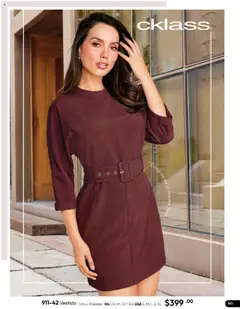 Vista previa de Cklass - Catálogo Invierno, nuevo folleto de la tienda, válido en México a partir del 16.09.2025 | Página: 81 | Productos: Cinturón, Vestido