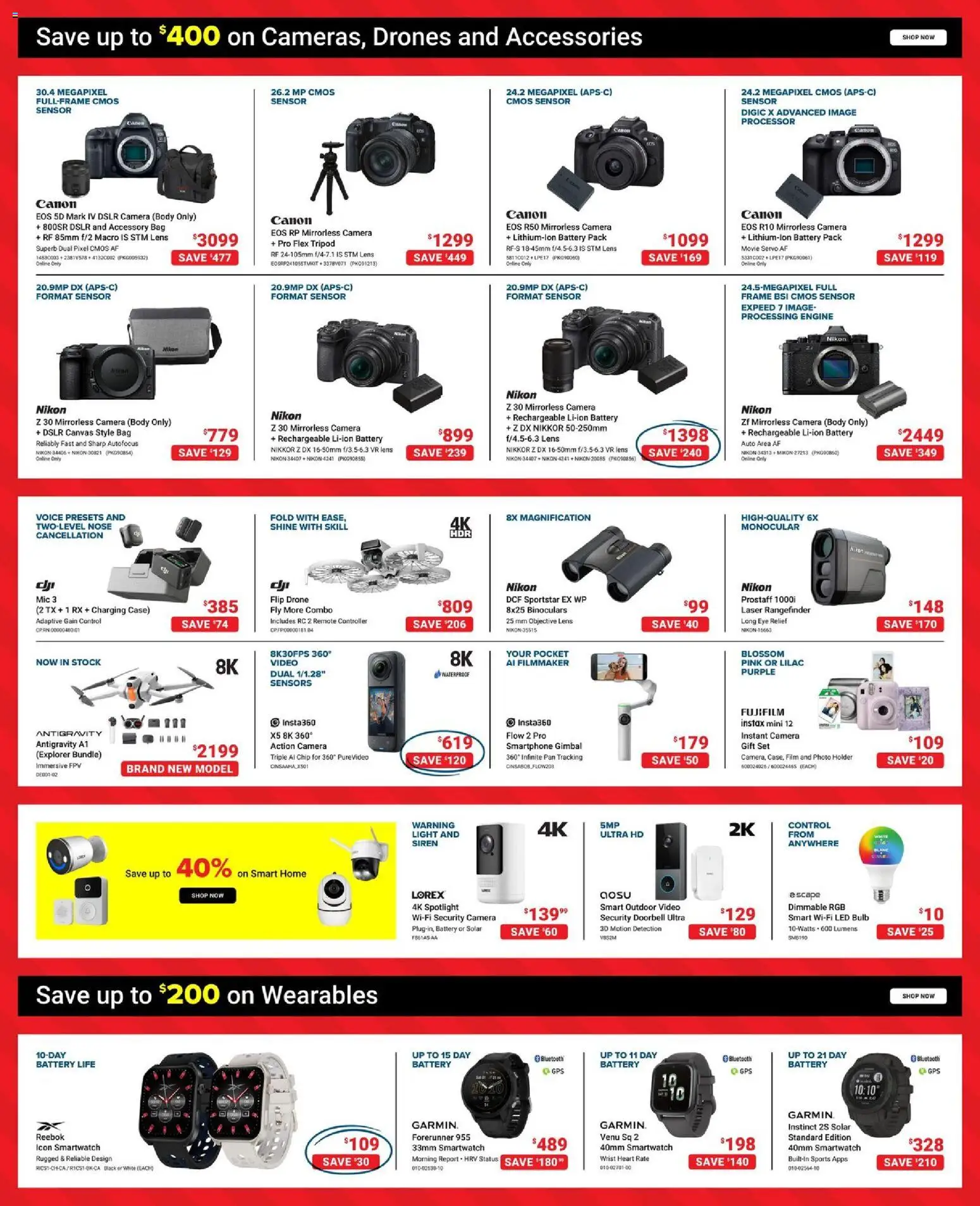 Visions flyer valid from 24.12.2025 | Page: 11 | Products: Video, Case, Bag, Battery