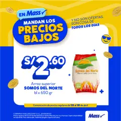 Vista previa de folleto Mass - Precios Bajos de la Mass válido desde 03.04.2026