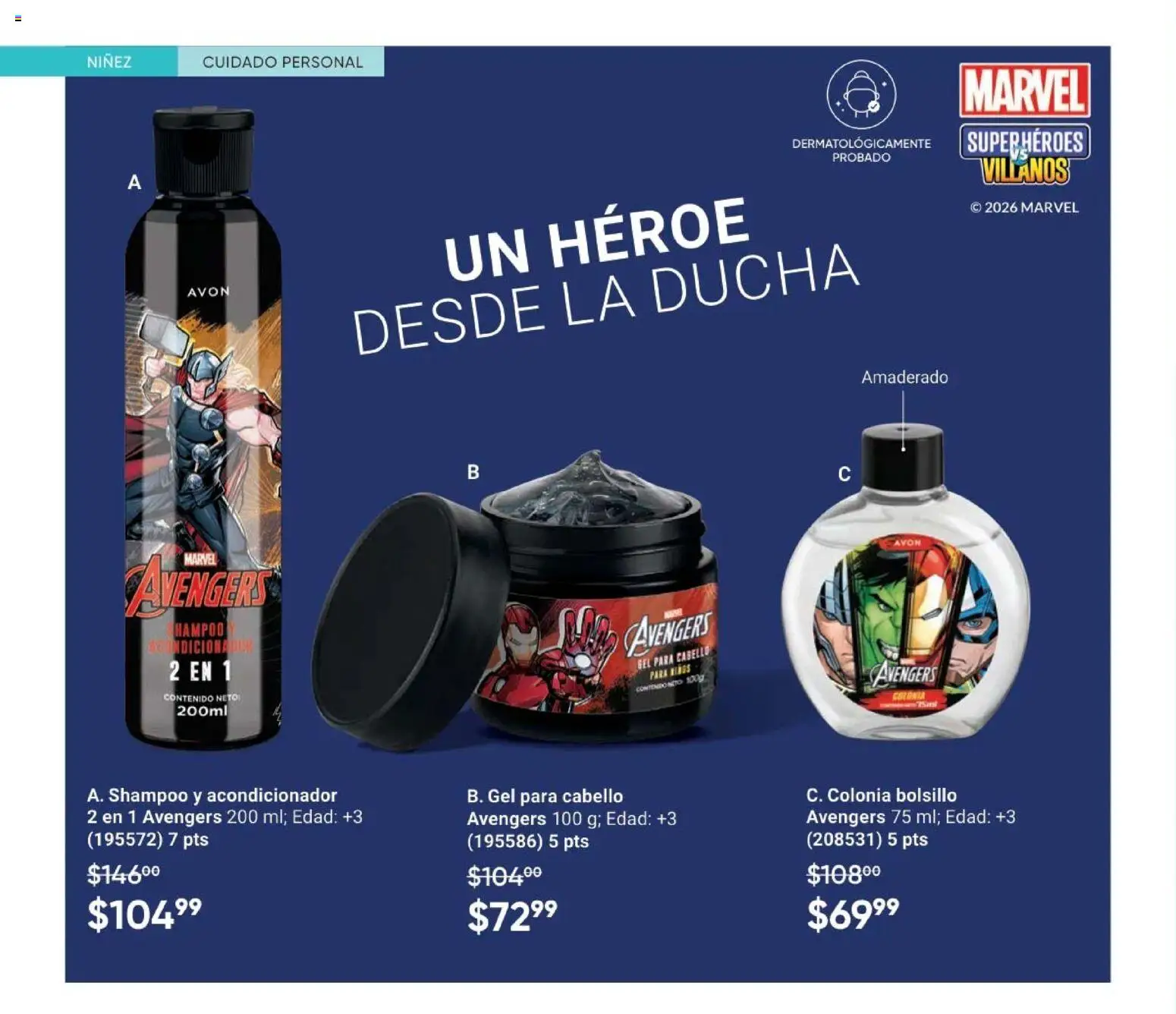 Nuevas ofertas de AVON válidas en toda la República Mexicana desde el 08.05.2026. ¡Encuentra las mejores ofertas en AVON Casa & Estilo 8 2026! | Página: 152 | Productos: Acondicionador