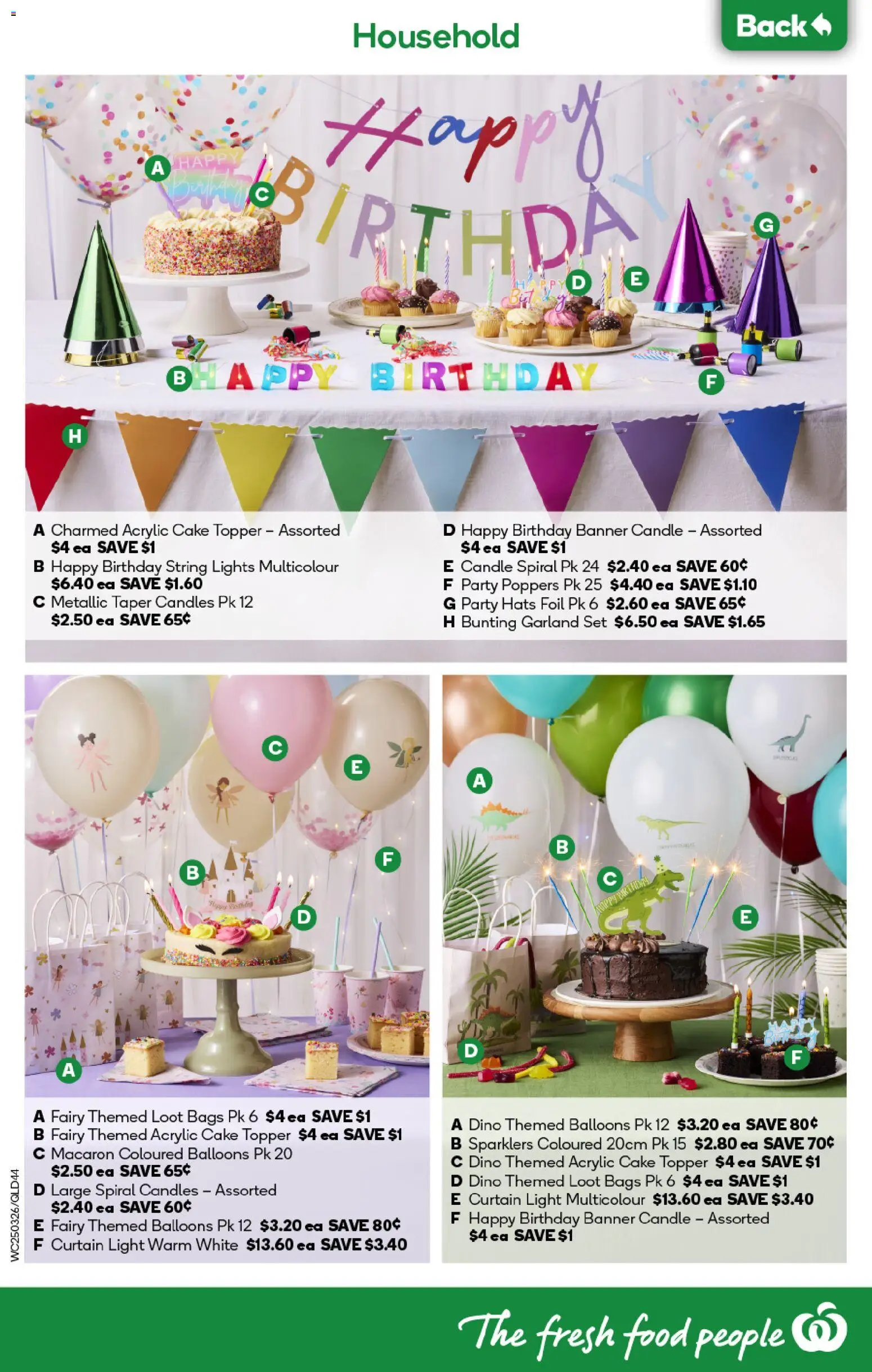 Woolworths catalogue - valid from 25.03.2026 | Page: 44 | Products: Curtain, Household, Light, Candles