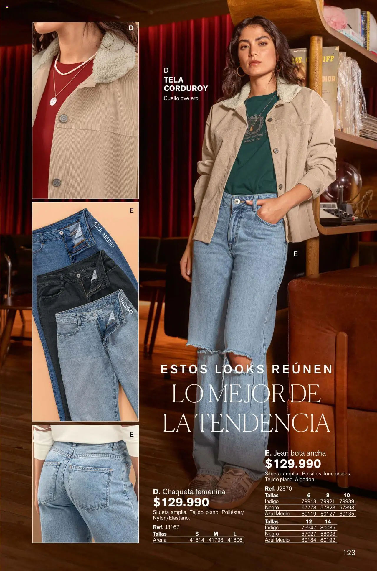 Leonisa revista - valida desde el 12.09.2025 | Página: 123 | Productos: Jean, Cuello, Chaqueta