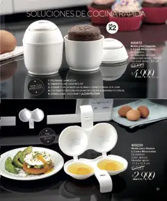 Vista previa Violetta - Violetta Cosméticos válido desde el 09.03.2026 | Página: 91 | Productos: Cocina, Molde, Microondas, Huevos