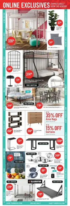 Preview of The Brick weekly flyer / circulaire from shop The Brick valid from 23.10.2025 | Page: 16