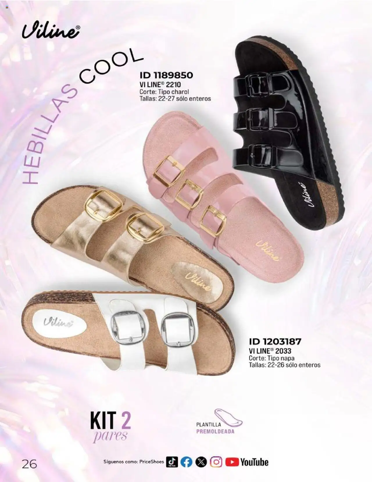Nuevas ofertas de Price Shoes válidas en toda la República Mexicana desde el 11.03.2025. ¡Encuentra las mejores ofertas en Price Shoes catálogo Sandalias Kits 2025! | Página: 26 | Productos: Hebilla