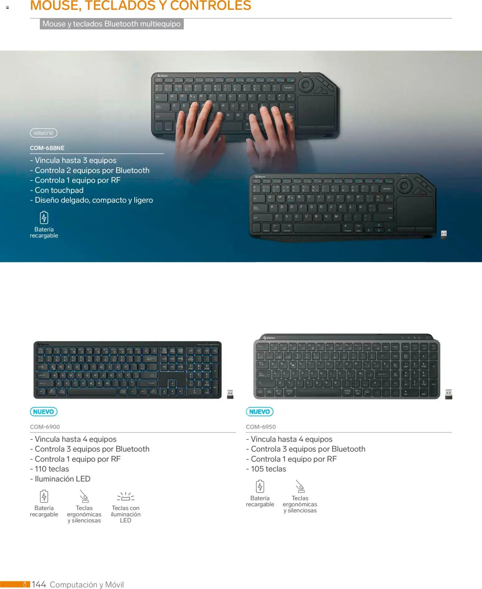 Nuevas ofertas de Steren válidas en toda la República Mexicana desde el 01.01.2026. ¡Encuentra las mejores ofertas en Steren catálogo! | Página: 156 | Productos: Mouse, Movil, Batería