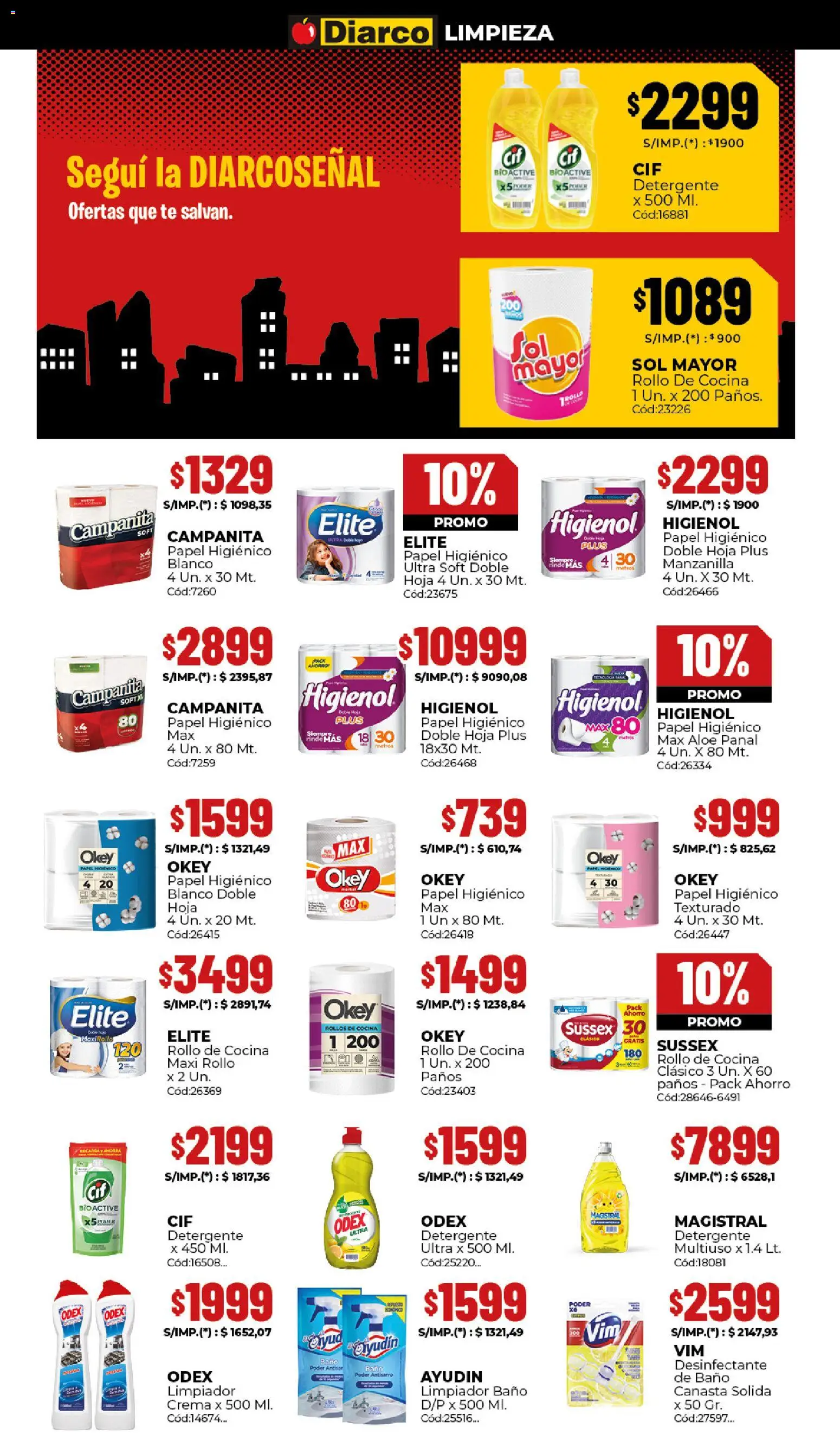 Diarco - Black Friday │ válido desde el 17.11.2025 | Página: 21 | Productos: Baño, Detergente, Té, Crema