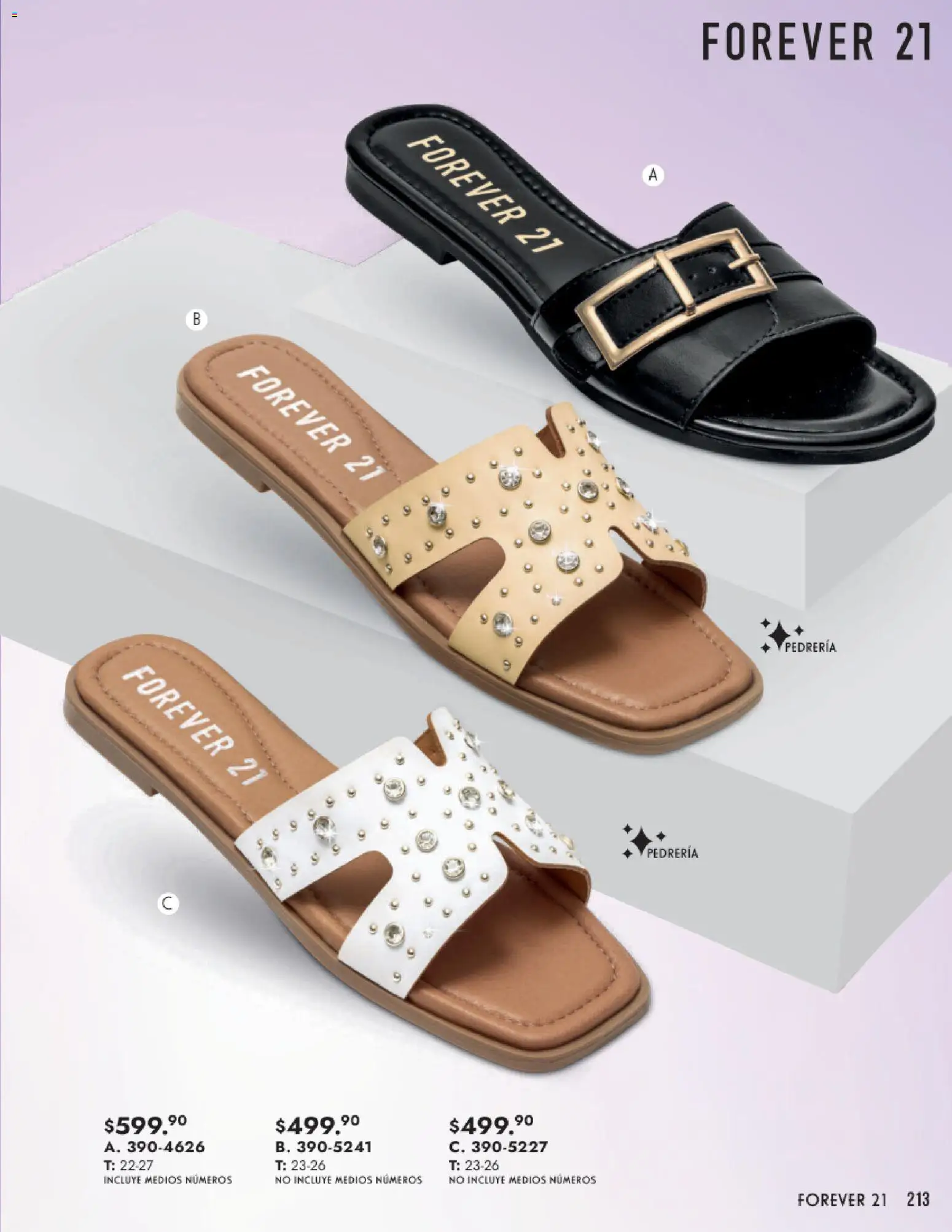 Nuevas ofertas de Andrea válidas en toda la República Mexicana desde el 25.01.2026. ¡Encuentra las mejores ofertas en Andrea catálogo Calzado Dama! | Página: 213