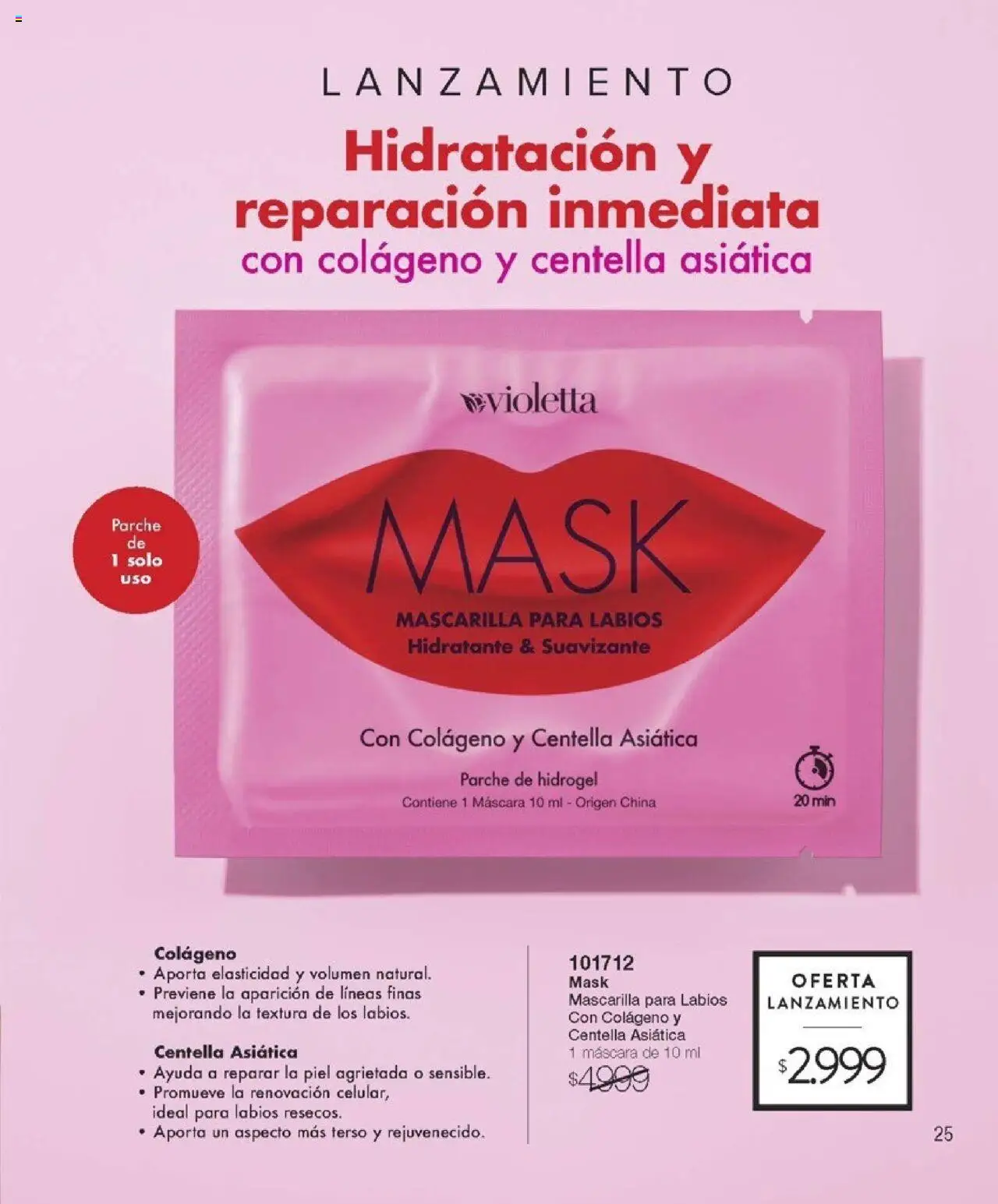 Violetta catálogo │ válido desde el 19.09.2025 | Página: 25 | Productos: Mascarilla, Máscara, Suavizante