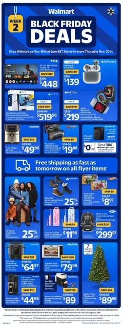 Preview of Walmart weekly flyer from shop Walmart valid from 20.11.2025 | Page: 14