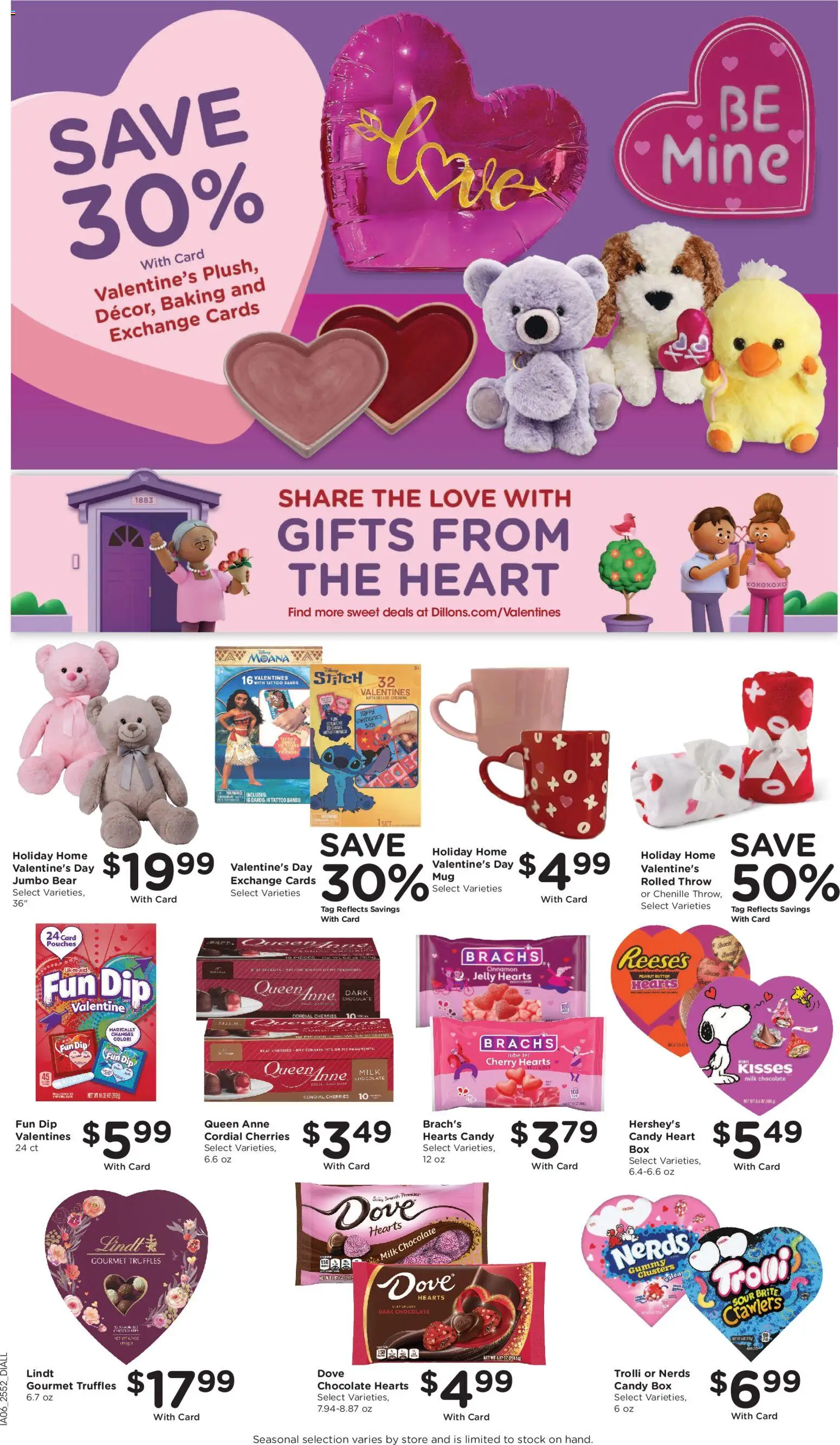 Dillons Weekly Ad - valid from 28.01.2026 | Page: 6 | Products: Cherries, Box, Milk, Chocolate