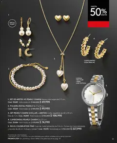 Ésika catálogo -  Vista previa de la revista de la tienda Ésika valido desde el 13.03.2026 | Página: 91 | Productos: Pulsera, Caja, Collar, Dije