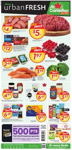 Preview of Sobeys - Weekly Flyer - Urban Fresh from shop Sobeys valid from 01.01.2026
