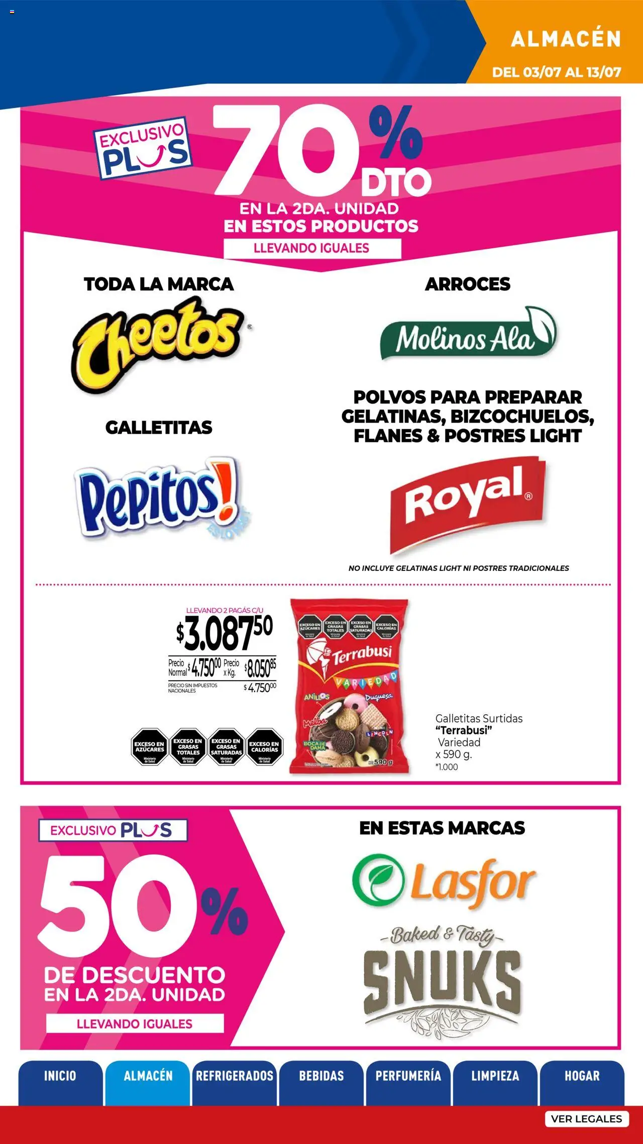 La Anonima - Insuperables - z5 │ válido desde el 03.07.2025 | Página: 10 | Productos: Galletitas
