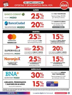 Vista previa Disco ofertas válido desde el 28.11.2025 | Página: 12 | Productos: Disco, Banco