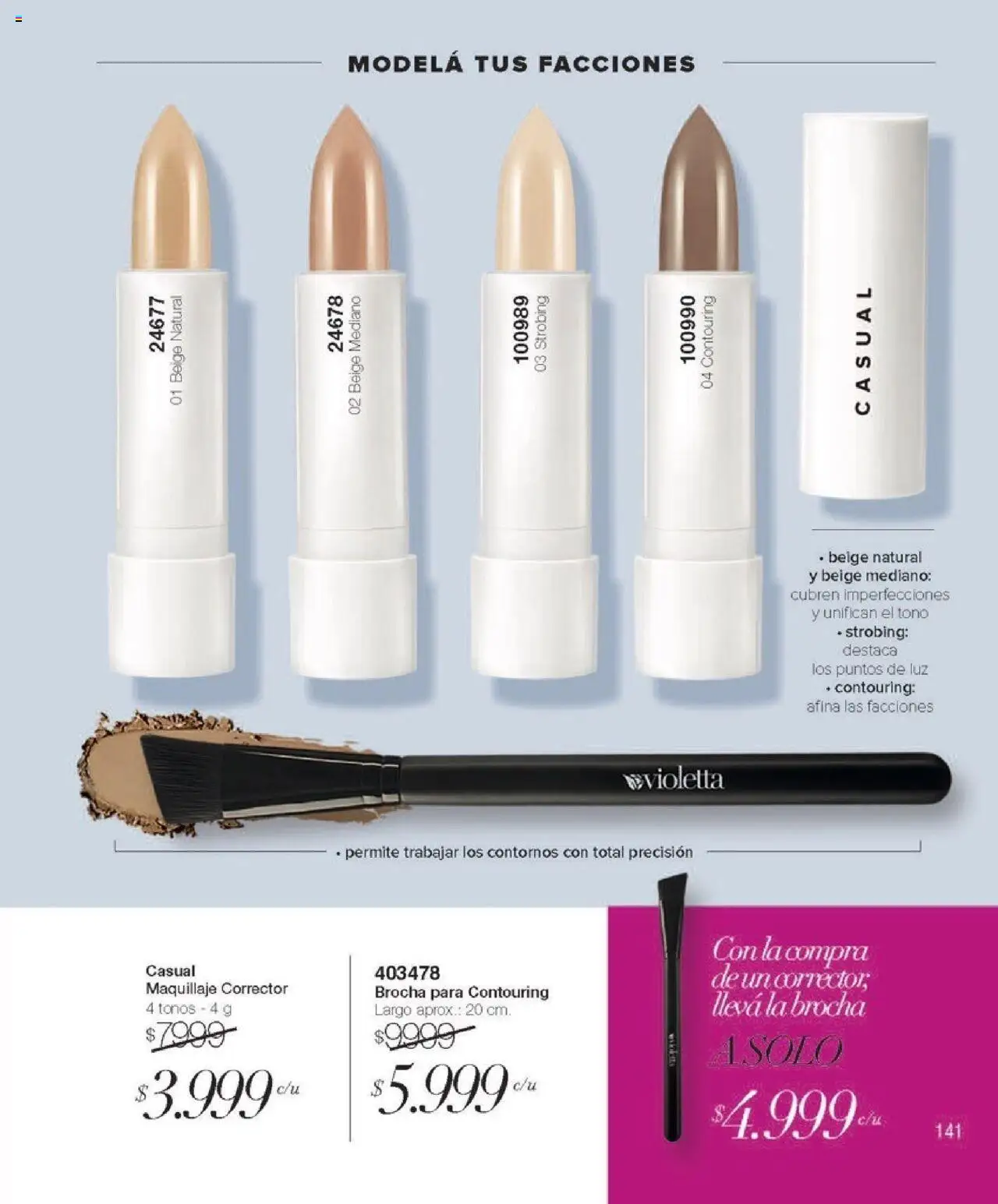 Violetta catálogo │ válido desde el 09.10.2025 | Página: 141 | Productos: Maquillaje