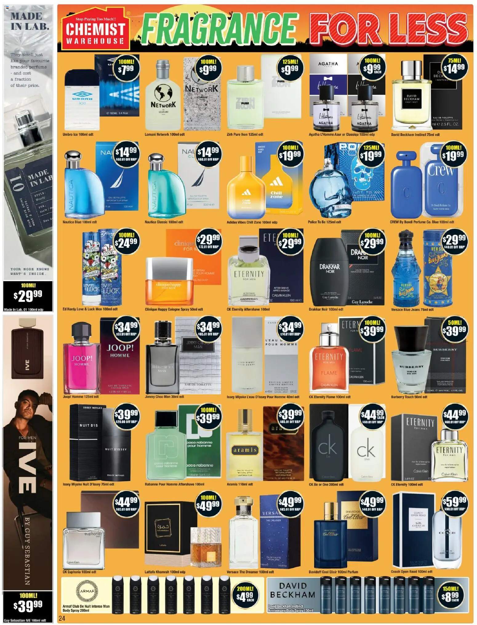 Chemist Warehouse catalogue - valid from 01.12.2025 | Page: 24 | Products: Perfume, Eau de toilette, Cologne, Jeans