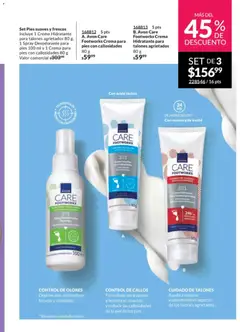 Vista previa de Avon Care Footworks Crema para pies con callosidades, Crema para pies con callosidades 80 g, nuevo folleto de la tienda, válido en México a partir del 28.11.2025 | Página: 189