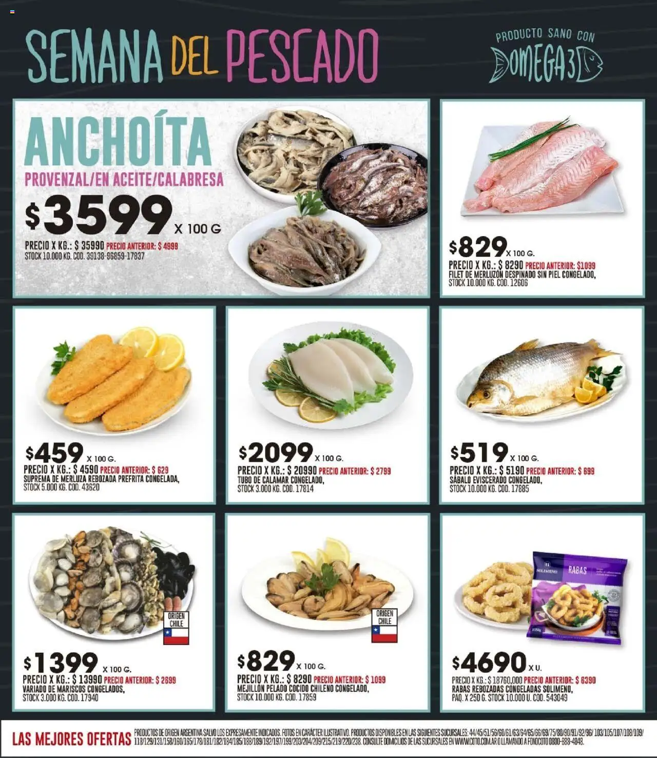 Coto ofertas │ válido desde el 15.09.2025 | Página: 2 | Productos: Pescado