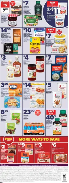 Preview of Valu Mart weekly flyer from shop Valu Mart valid from 25.12.2025 | Page: 4 | Products: Rice, Strawberries, Butter, Coffee