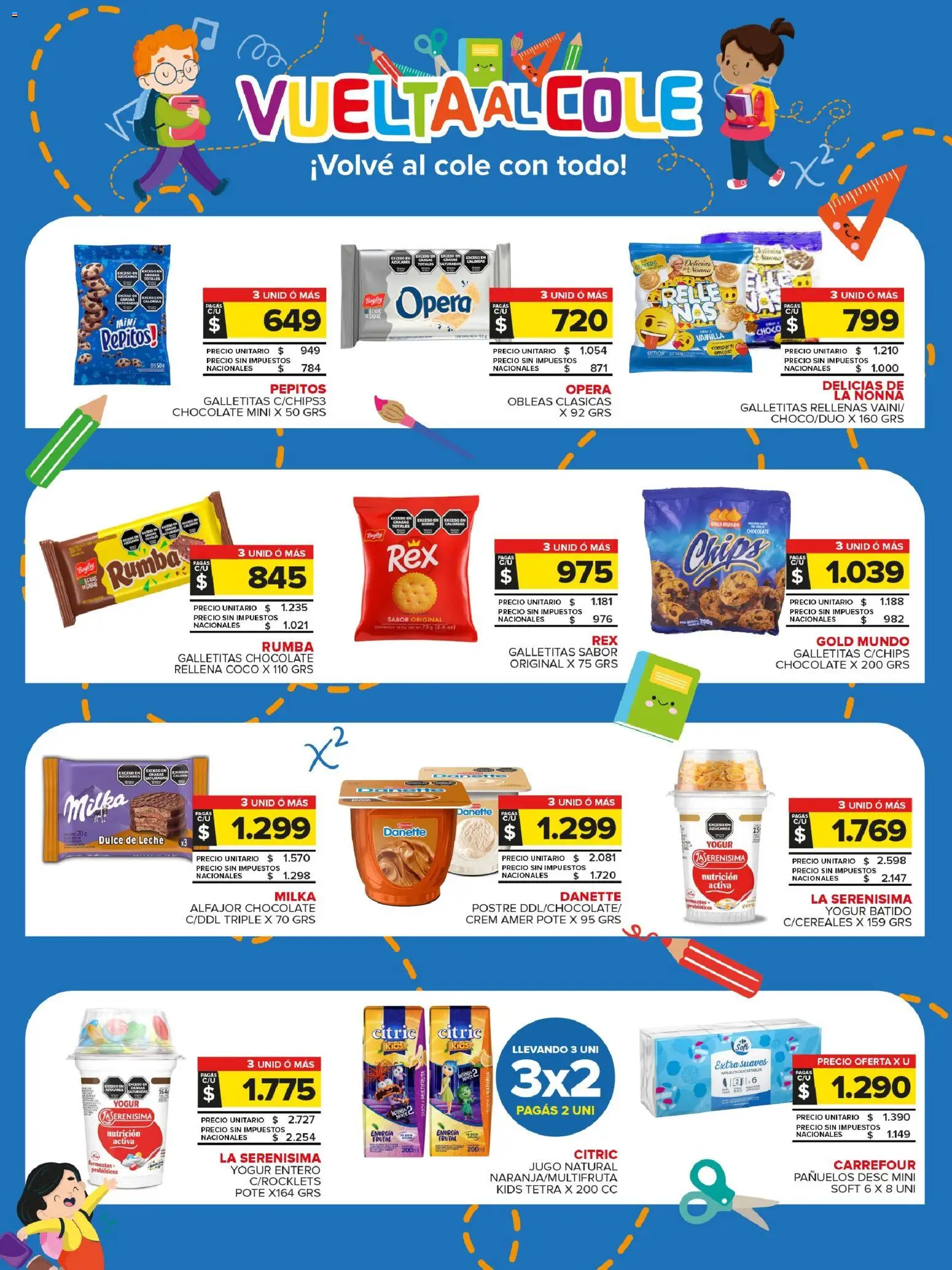 Carrefour Maxi catálogo │ válido desde el 02.03.2026 | Página: 2 | Productos: Dulce de leche, Leche, Yogur, Alfajor