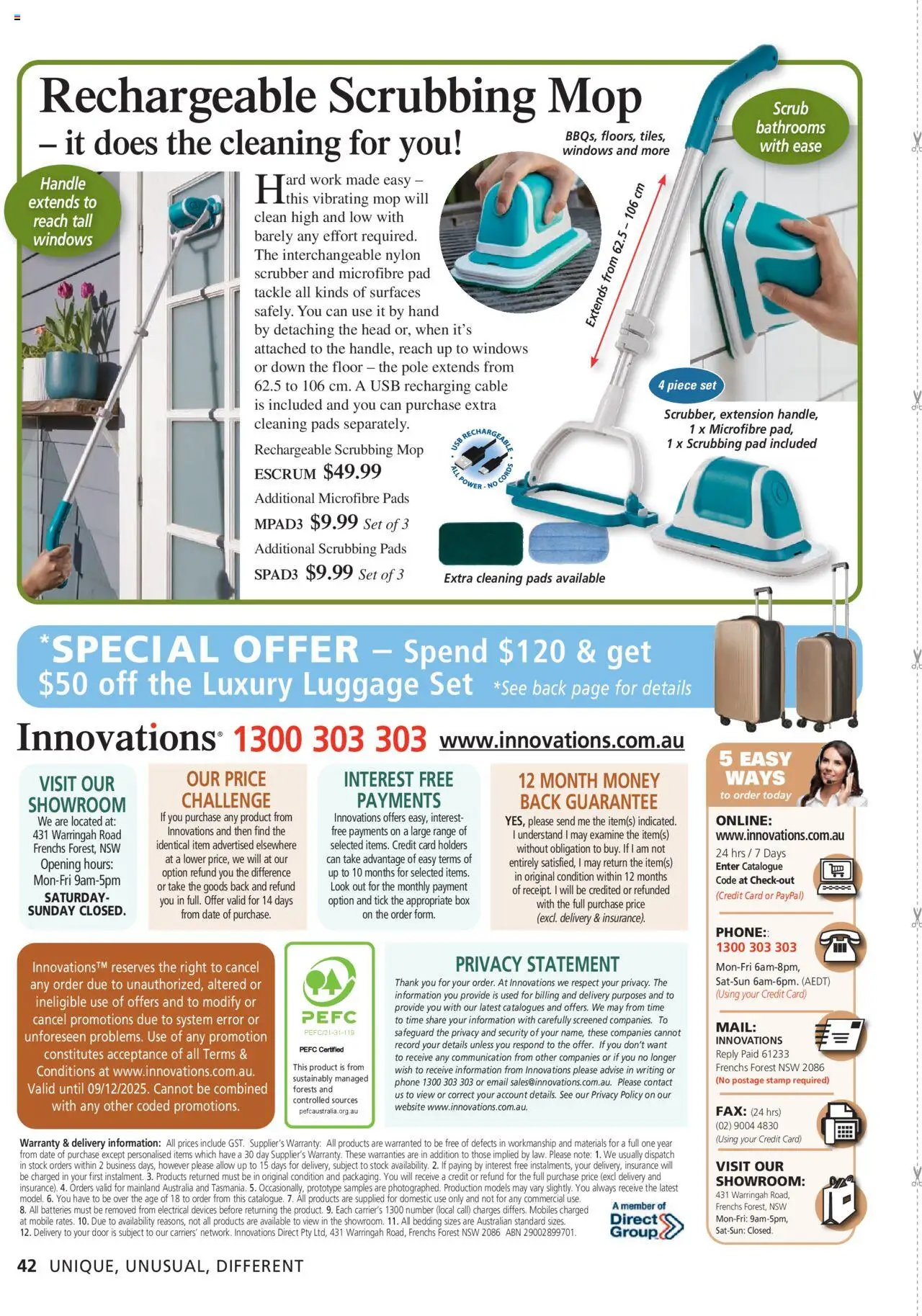 Innovations catalogue - valid from 22.10.2025 | Page: 42 | Products: Scrub, Phone, Usb, Mobile