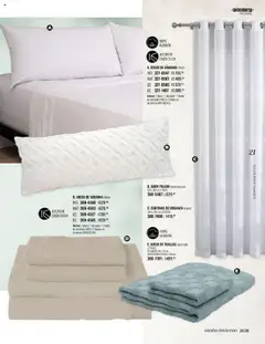 Vista previa de Andrea - Catálogo Home - Otoño / Invierno, nuevo folleto de la tienda, válido en México a partir del 24.08.2025 | Página: 21 | Productos: Funda, Algodón, Sabanas, Cortinas