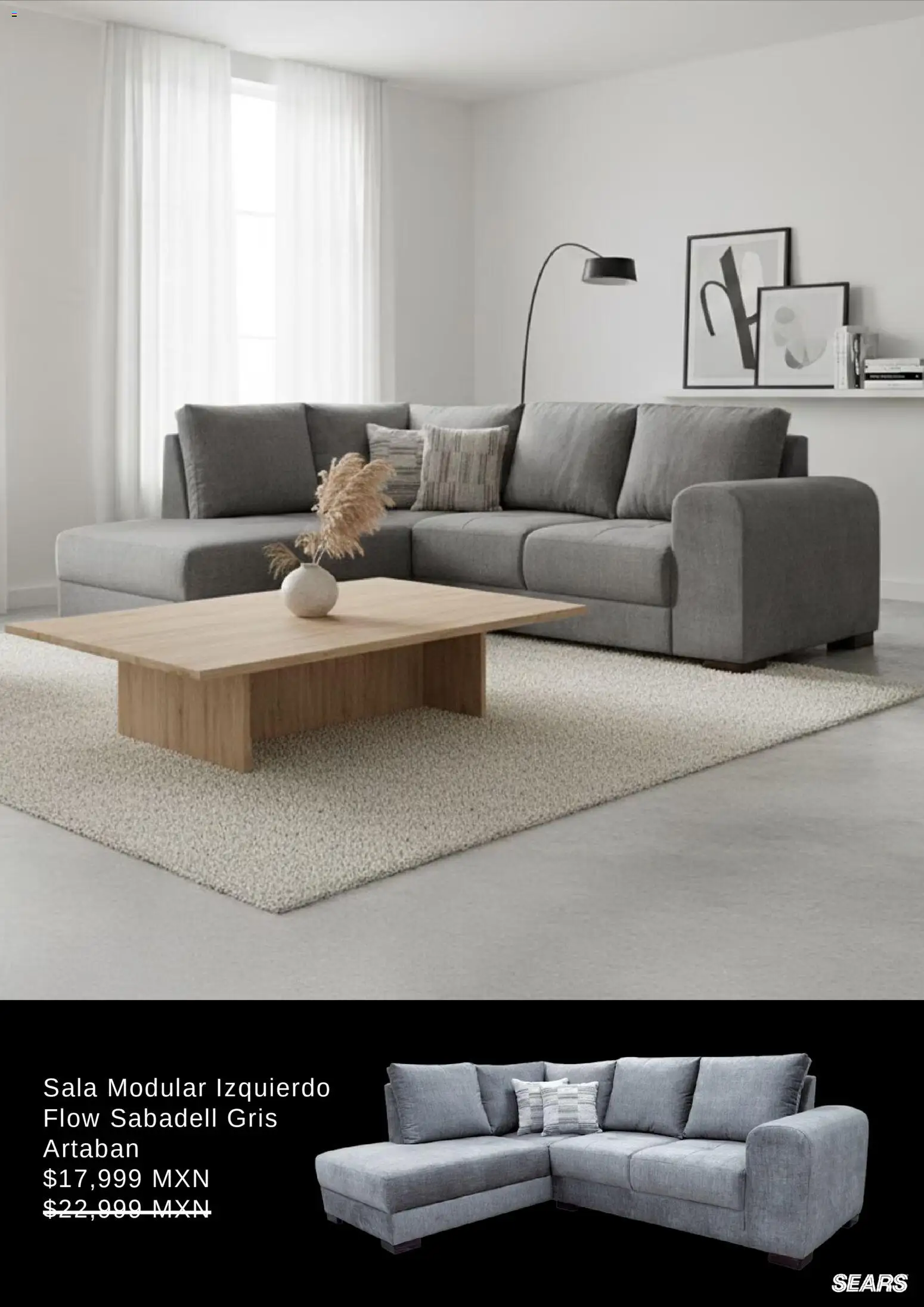 Nuevas ofertas de Sears válidas en toda la República Mexicana desde el 08.01.2026. ¡Encuentra las mejores ofertas en Sears catálogo! | Página: 2 | Productos: Modular