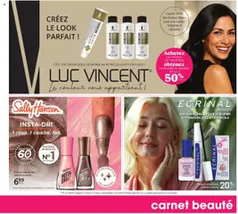 Preview of Uniprix - Carnet Beauté from shop Uniprix valid from 16.10.2025 | Page: 3 | Products: Cream, Coat