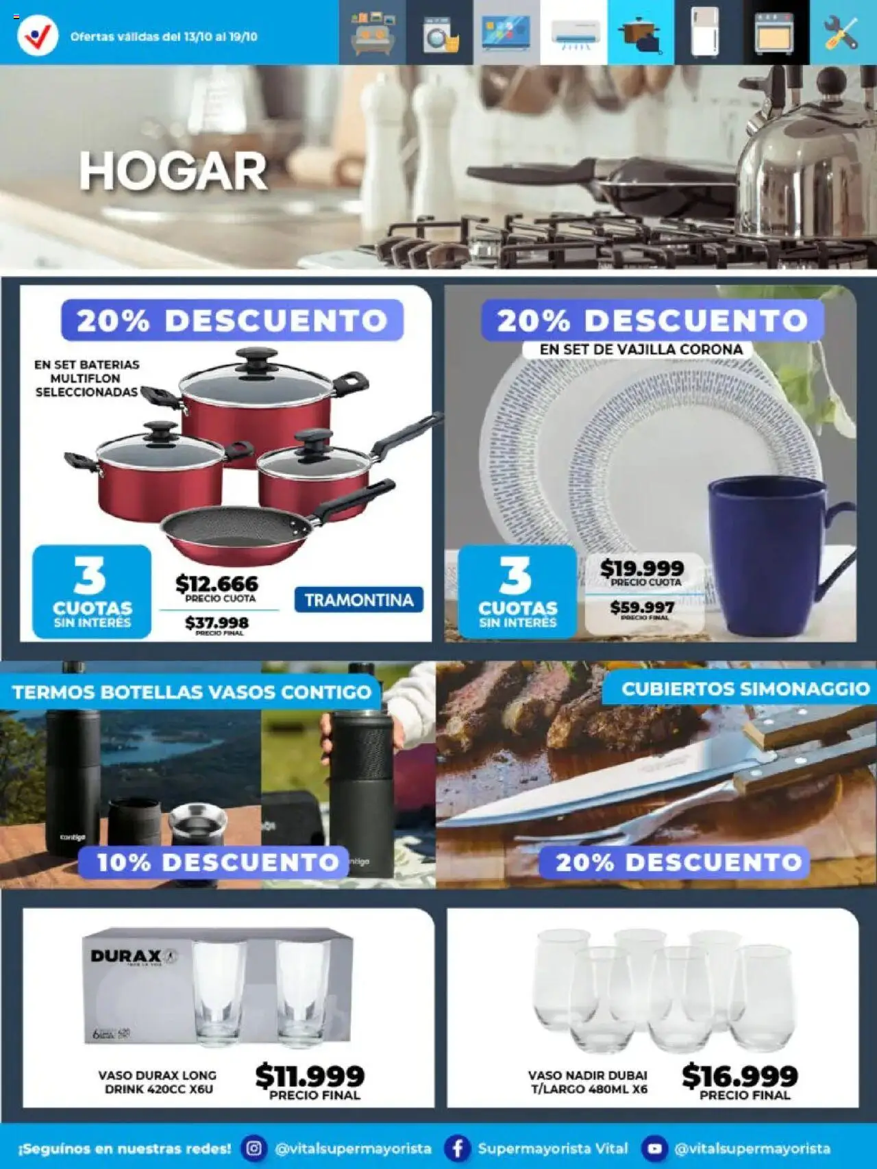 Vital - Especial de nonfood - Abasto │ válido desde el 13.10.2025 | Página: 3 | Productos: Vasos