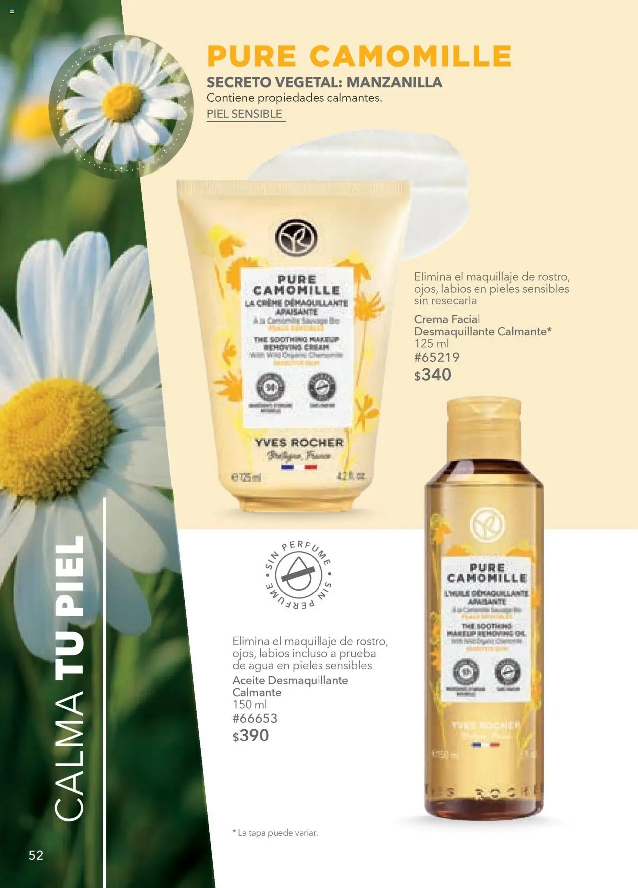 Nuevas ofertas de Yves Rocher válidas en toda la República Mexicana desde el 07.10.2025. ¡Encuentra las mejores ofertas en Yves Rocher - Campaña 14 2025! | Página: 52 | Productos: Crema, Agua, Aceite, Maquillaje