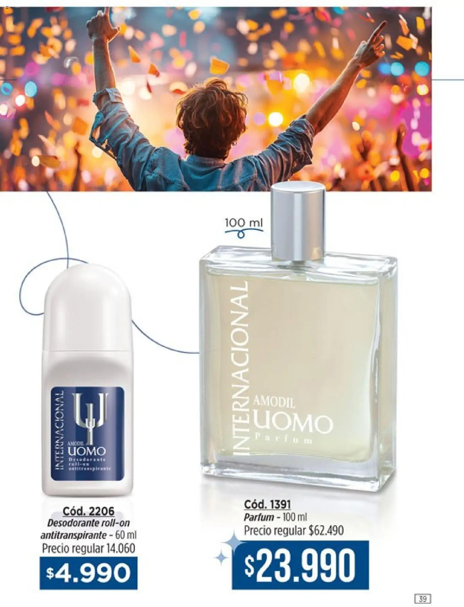 Catálogo Amodil Campaña 3 │ válido desde el 01.03.2026 | Página: 39 | Productos: Desodorante, Antitranspirante