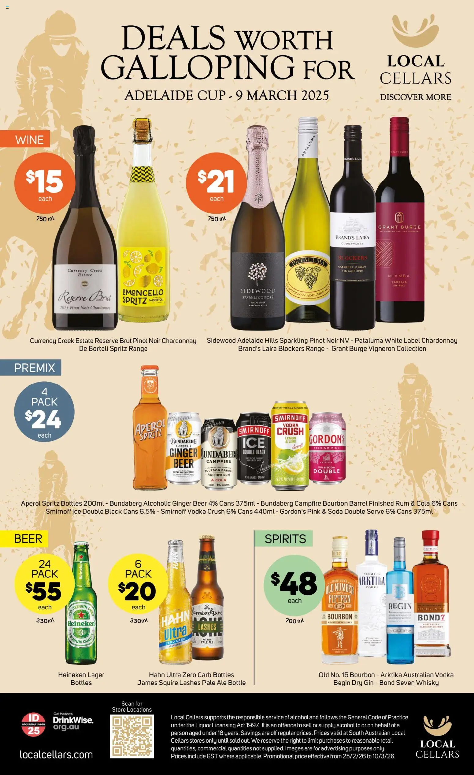 Foodland catalogue - valid from 04.03.2026 | Page: 35 | Products: Wine, Beer, Bourbon, Vodka