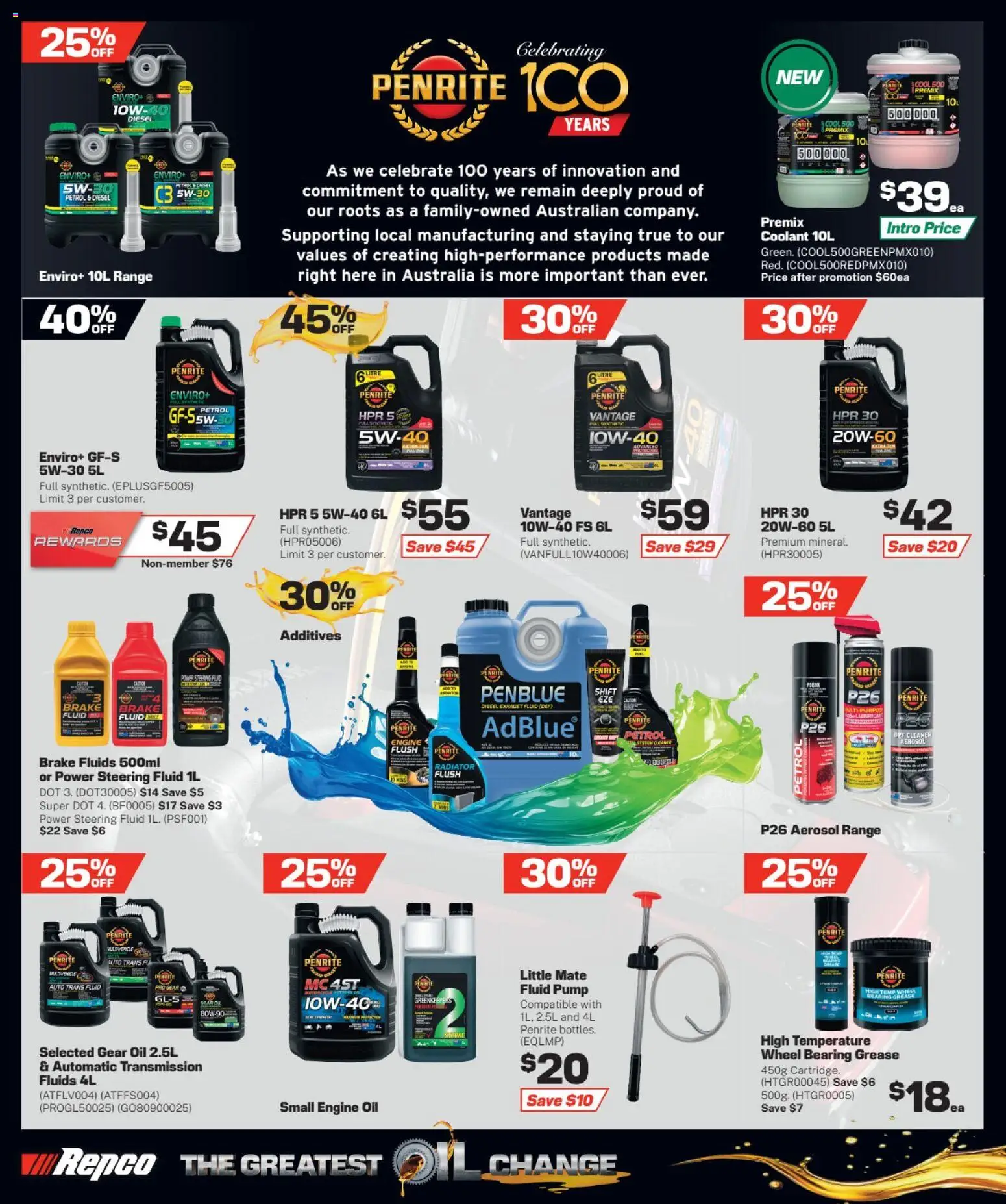 Repco catalogue - valid from 05.11.2025 | Page: 2 | Products: Cleaner, Oil, Radiator