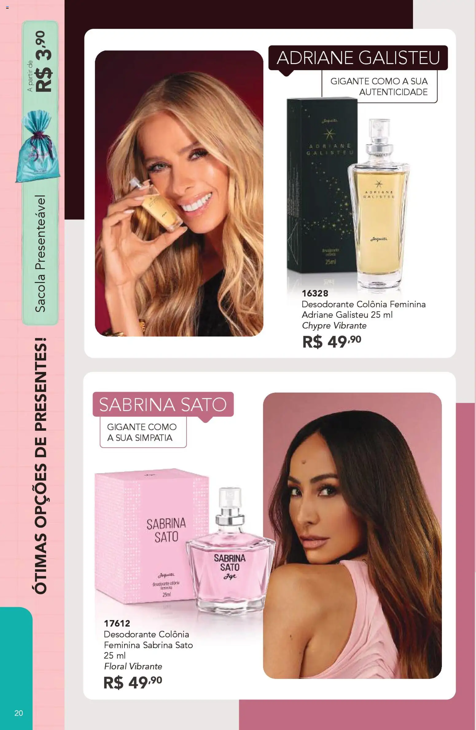 Jequiti Folheto - válido de 06.03.2026 | Página: 20 | Produtos: Desodorante