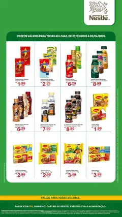 GIGA Atacado ofertas Nestlé - Pré-Visualização do folheto da loja GIGA Atacado, válido de 27.03.2026 | Página: 2 | Produtos: Pó, Nescau, Café, Carne