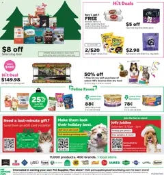 Preview of Pet Supplies Plus weekly ads valid from 01.12.2025 | Page: 4 | Products: Ramp, Dog Treats, Dog Food, Ridge