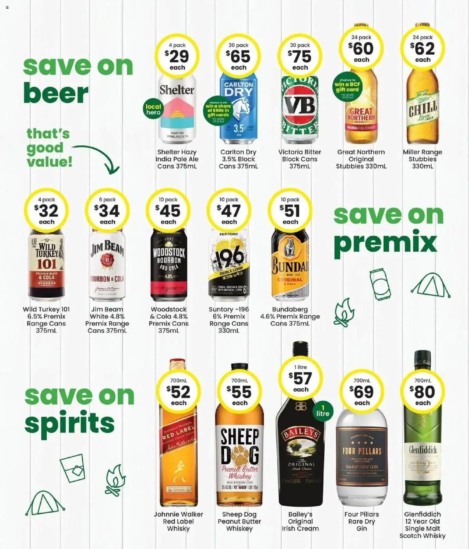 The Bottle-O catalogue - valid from 16.03.2026 | Page: 3 | Products: Bourbon, Gin, Lemon, Scotch