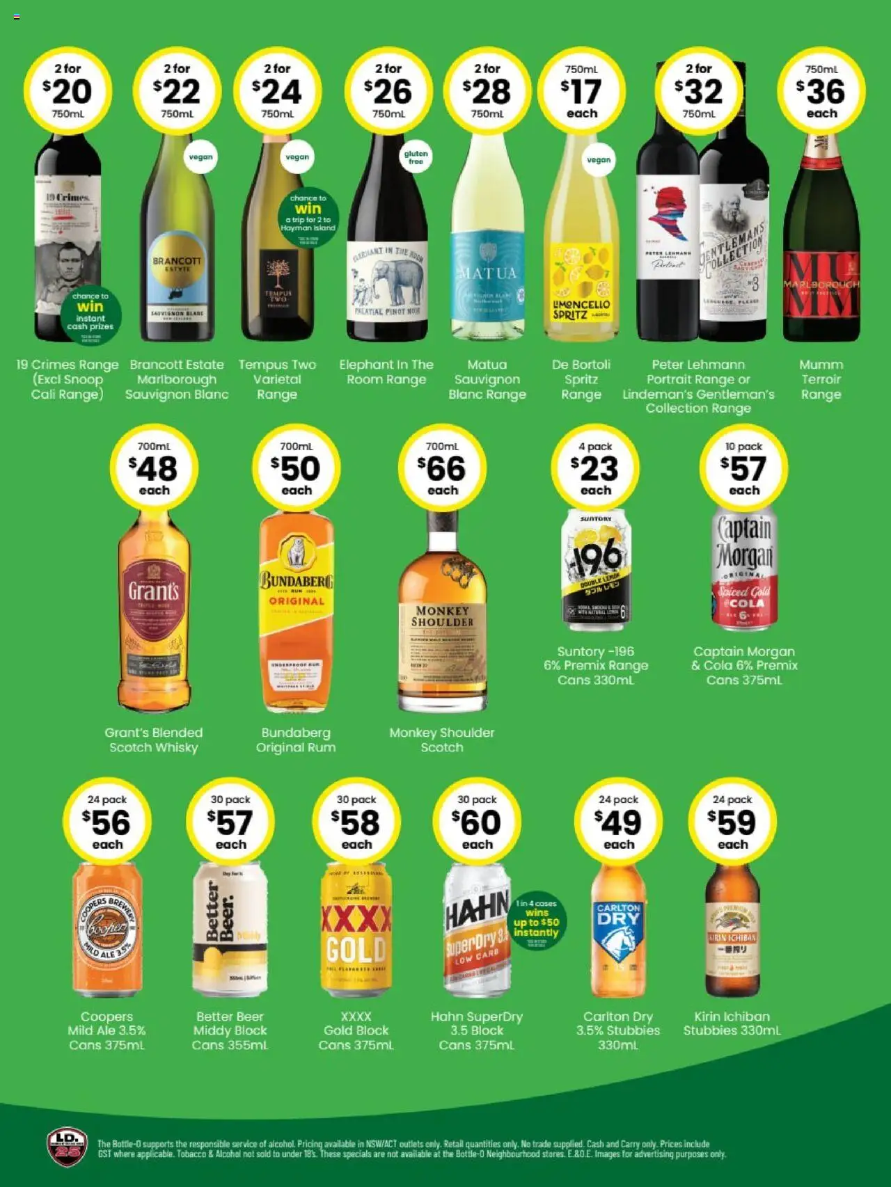 The Bottle-O catalogue - valid from 13.10.2025 | Page: 3 | Products: Beer, Rum, Lemon, Scotch