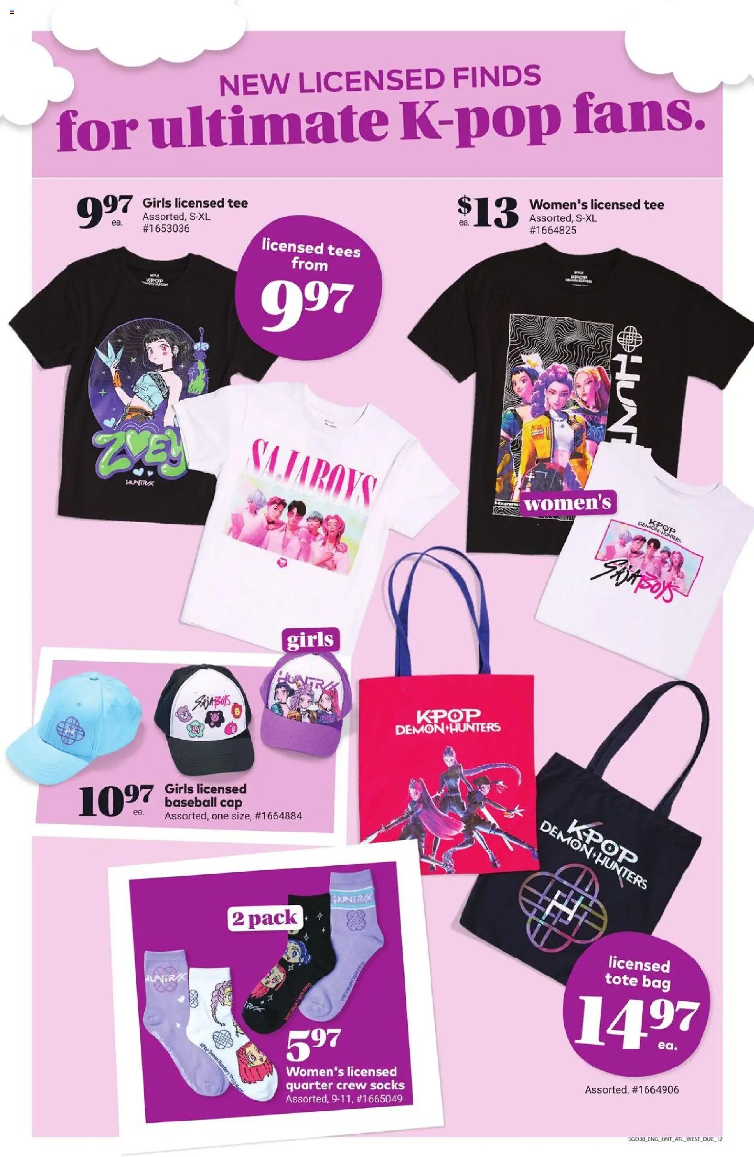 Giant Tiger flyer valid from 22.04.2026 | Page: 15 | Products: Cap, Bag, T-shirt, Socks