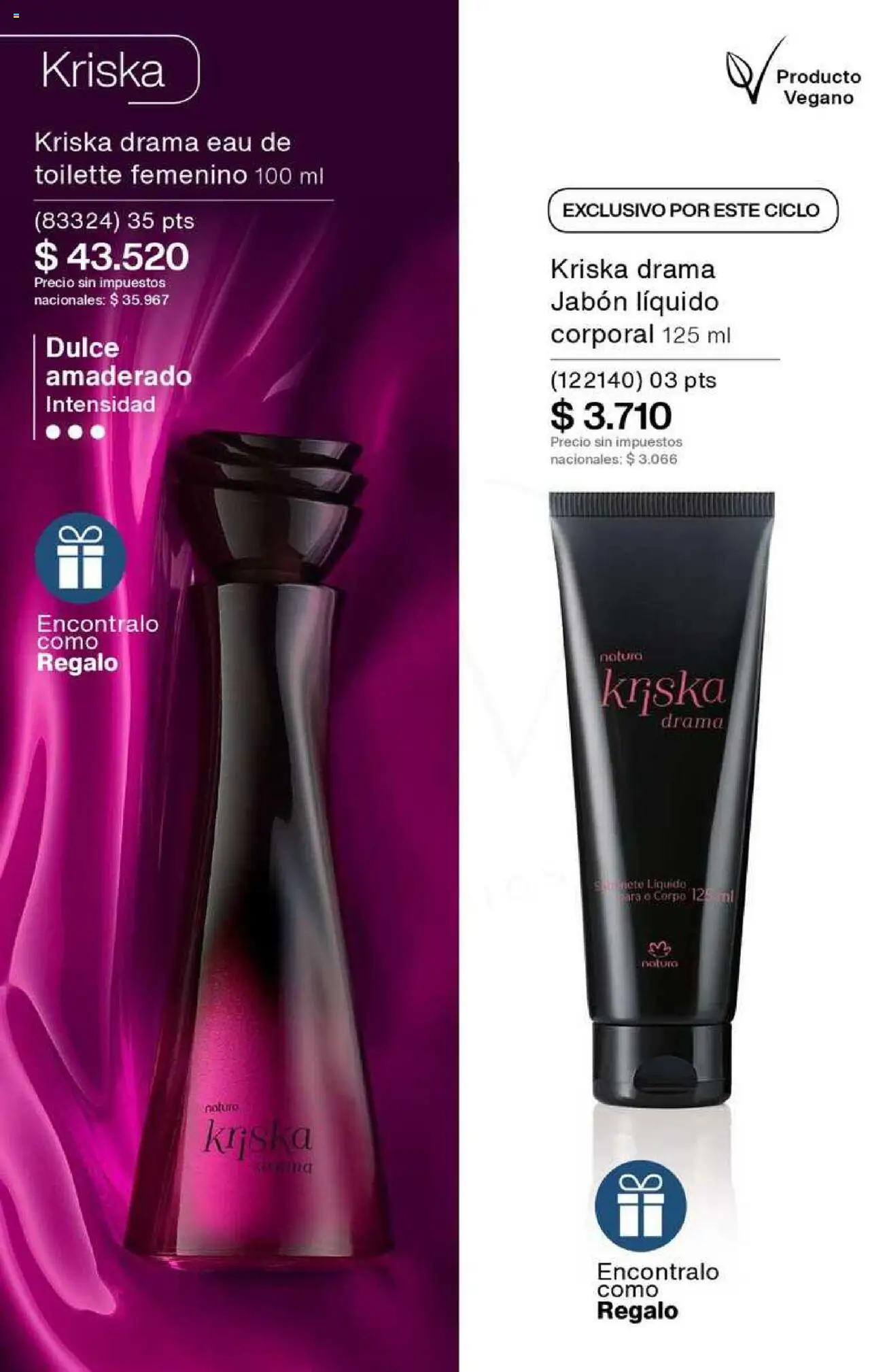Catálogo Natura Ciclo 8 │ válido desde el 03.06.2025 | Página: 71 | Productos: Eau de toilette, Jabón líquido, Jabón