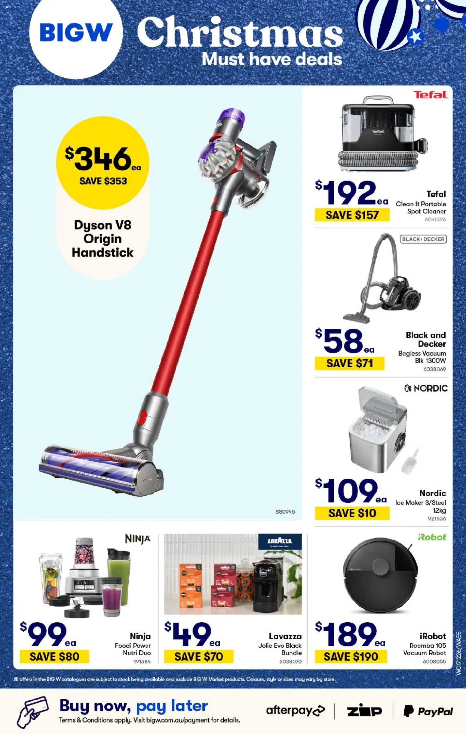 Woolworths catalogue - valid from 17.12.2025 | Page: 55 | Products: Cleaner, Portable, Roomba, Robot